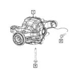 15-23 Charger/300 Axle Assy (Code DR3)  (2.62 Ratio Code DLL) (8.60 Ring Gear) NO POSI (With: Option Code DS8) 5.7L ENGINE