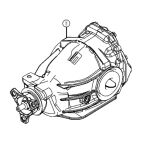Reman 215mm IRS Axle Assy 2010-14 Dodge Challenger, 3.06 Ratio, W/O Limited Slip